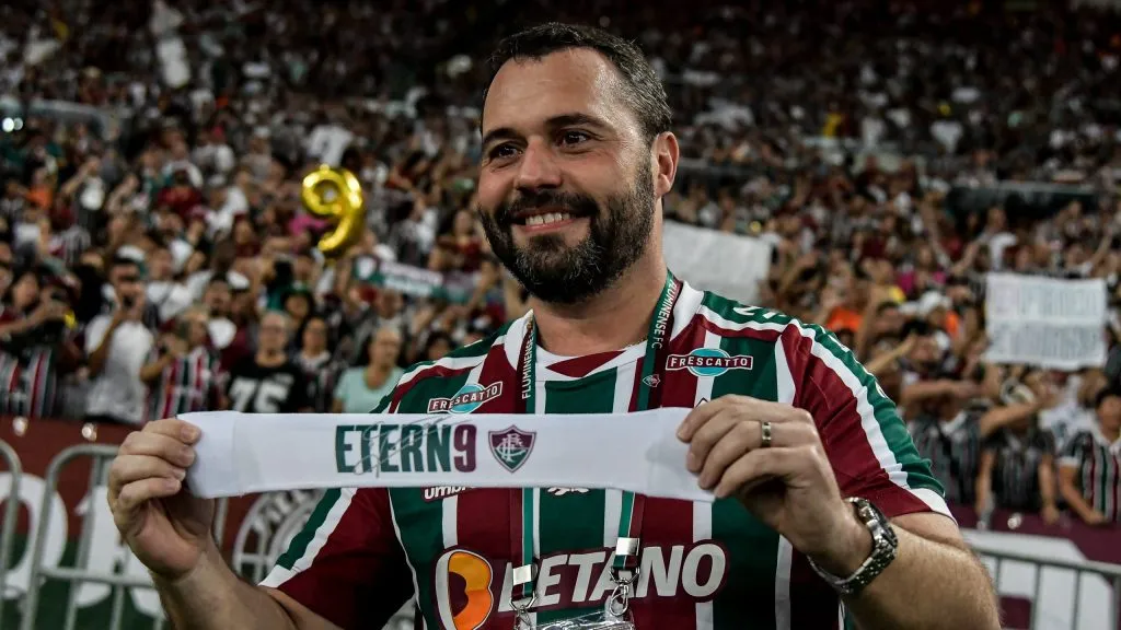 Mário Bittencourt, presidente do Fluminense. Foto: Thiago Ribeiro/AGIF