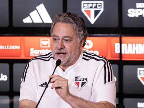 Casares dá exemplo no mercado do São Paulo com o Palmeiras