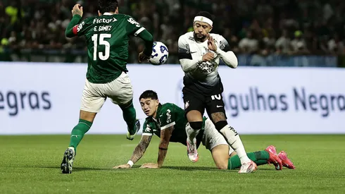 Palmeiras x Corinthians pelo Brasileirão 2025. Fabio Giannelli/AGIF