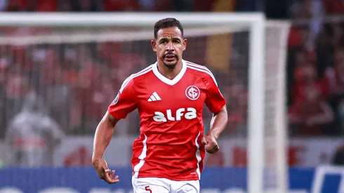 Fernando jogador do Internacional durante partida contra o Bahia no estadio Beira-Rio pelo campeonato Copa Libertadores 2025. Foto: Maxi Franzoi/AGIF