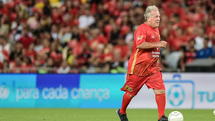 Zico, ídolo do Flamengo
