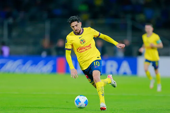 Diego Valdes atuando no América-MEX em 2025 – (Photo by Mauricio Salas/Jam Media/Getty Images)