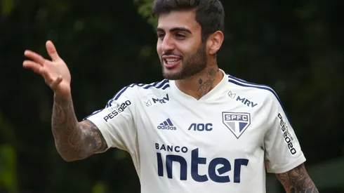 Lizeiro no do Sao Paulo no CT Barra Funda