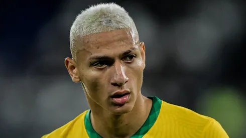 Richarlison jogador do Brasil durante partida contra o Peru no estadio Engenhao pelo campeonato Copa America 2021.