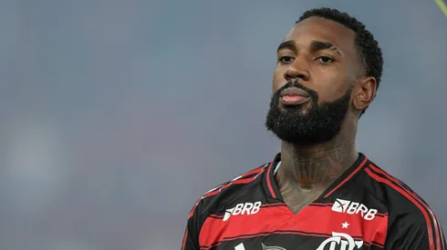 RJ – RIO DE JANEIRO – 10/05/2025 – BRASILEIRO A 2025, FLAMENGO X BAHIA – Gerson jogador do Flamengo durante partida contra o Bahia no estadio Maracana pelo campeonato Brasileiro A 2025. Foto: Thiago Ribeiro/AGIF