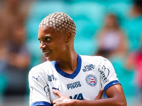 Rhaizza marca 3 vezes e Bahia supera Ferroviária no Brasileirão Feminino