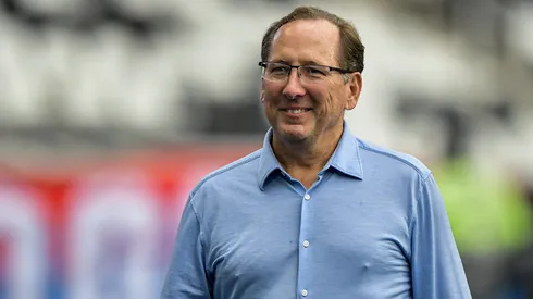 John Textor executivo da SAF do Botafogo antes da partida contra o Bahia no estadio Engenhao pelo campeonato Brasileiro A 2023. Foto: Jorge Rodrigues/AGIF