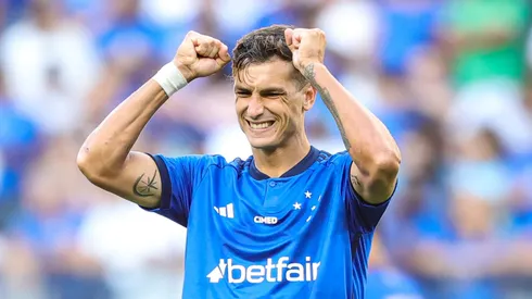 Juan Dinenno em partida pelo Cruzeiro. Foto: Gilson Lobo/AGIF