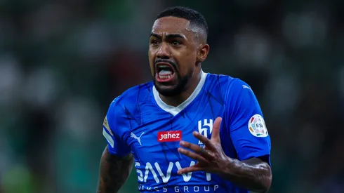 Malcom em partida pelo Al-Hilal. .(Photo by Yasser Bakhsh/Getty Images)