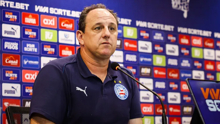 Rogério Ceni, técnico do Bahia, em entrevista após partida contra o Náutico, na Copa do Nordeste (Imagem: Letícia Martins/EC Bahia)