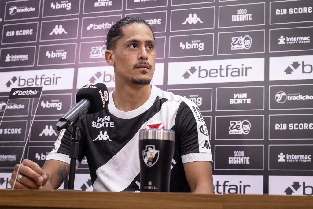 Mauricio Lemos em apresentação no Vasco (Imagem: Dikran Sahagian/Vasco)