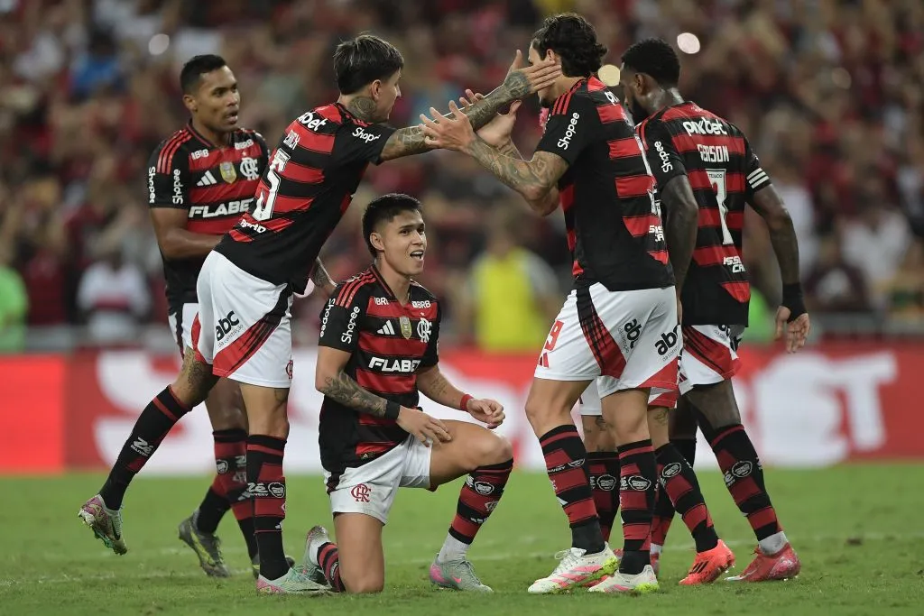 Flamengo x Fortaleza pelo Campeonato Brasileiro 2025. Foto: Thiago Ribeiro/AGIF
