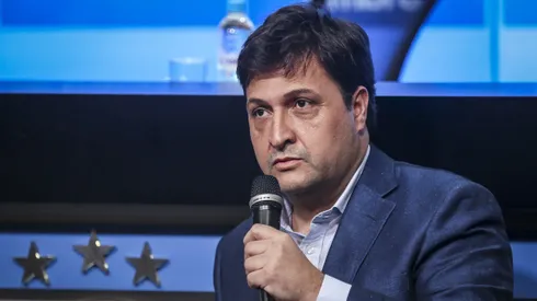 RS – Porto Alegre – 08/12/2022 – GREMIO, COLETIVA DE IMPRENSA – Alberto Guerra presidente do Gremio durante em coletiva de imprensa realizada no Arena do Gremio. Foto: Fernando Alves/AGIF