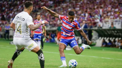 Fortaleza x Santos se enfrentam pelo Brasileirão. Foto: Lucas Emanuel/AGIF