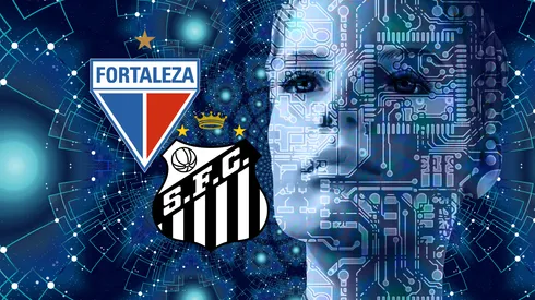 Inteligência artificial crava resultado de Fortaleza x Santos.