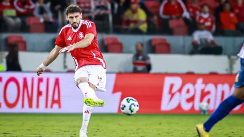 Agustín Rogel, jogador do Internacional. Vinicius Molz Schubert/AGIF