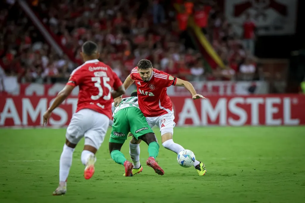 Agustin Rogel, jogador do Internacional. Foto: Vinicius Molz Schubert/AGIF