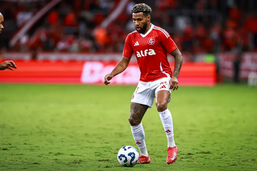 RS – PORTO ALEGRE – 29/04/2025 – COPA DO BRASIL 2023, INTERNACIONAL X MARACANA – Wesley jogador do Internacional durante partida contra o Maracana no estadio Beira-Rio pelo campeonato [COMPETICAO]. Foto: Maxi Franzoi/AGIF