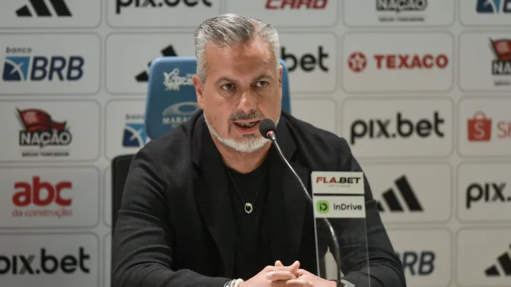 Jose Boto dirigente durante sua apresentacao oficial do jogador Danilo do Flamengo em coletiva de imprensa realizada no Maracana. Foto: Thiago Ribeiro/AGIF