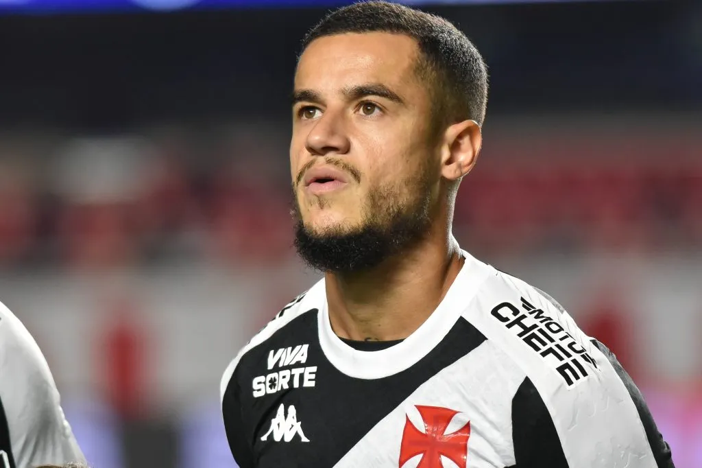 SP – SAO PAULO – 12/06/2025 – BRASILEIRO A 2025, SAO PAULO X VASCO – Philippe Coutinho jogador do Vasco, durante partida contra o Sao Paulo no estadio do Morumbis, pelo Campeonato Brasileiro A 2025. Foto: Jota Erre/AGIF