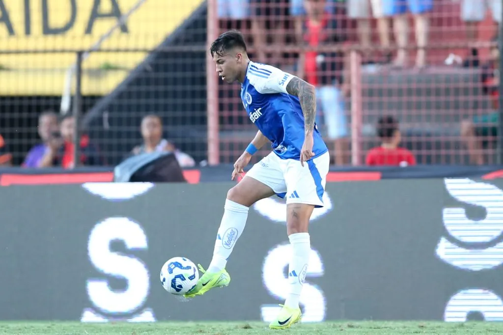 Kaio Jorge jogador do Cruzeiro durante a partida entre Sport e Cruzeiro –  Foto: Marlon Costa/AGIF