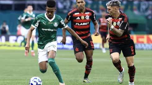 Palmeiras x Flamengo pelo Brasileirão 2025. Marcello Zambrana/AGIF
