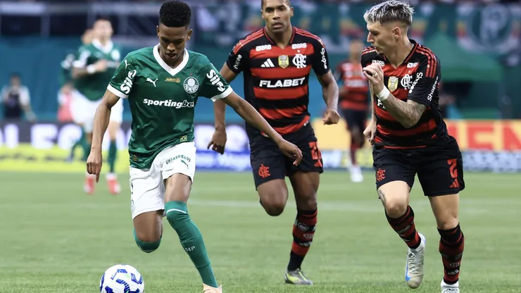 Palmeiras x Flamengo pelo Brasileirão 2025. Marcello Zambrana/AGIF