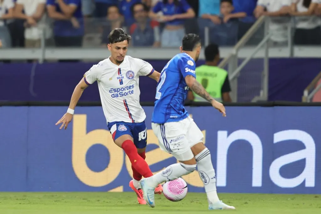 MG – BELO HORIZONTE – 18/10/2024 – BRASILEIRO A 2024, CRUZEIRO X BAHIA – Biel jogador do Bahia durante partida contra o Cruzeiro no estadio Mineirao pelo campeonato Brasileiro A 2024. Foto: Gilson Lobo/AGIF