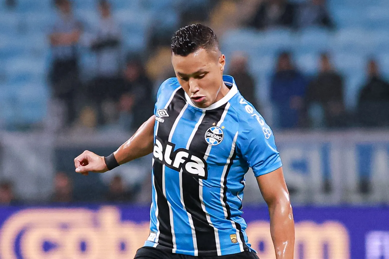 RS – PORTO ALEGRE – 20/05/2025 – COPA DO BRASIL 2025, GREMIO X CSA – Marlon jogador do Gremio durante partida contra o CSA no estadio Arena do Gremio pelo campeonato Copa Do Brasil 2025. Foto: Maxi Franzoi/AGIF