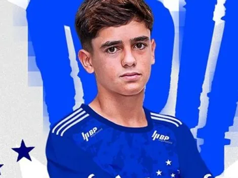Filho de Fagner, Henrique Lemos marca primeiro gol no Cruzeiro