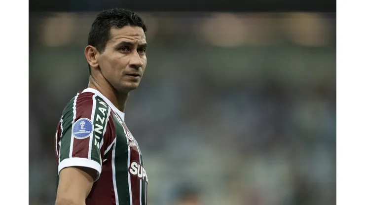 RJ - RIO DE JANEIRO - 14/05/2025 - COPA SUL-AMERICANA 2025, FLUMINENSE X UNION ESPANOLA - Paulo Henrique Ganso jogador do Fluminense durante partida contra o Union Espanola no estadio Maracana pelo campeonato Copa Sul-americana 2025. Foto: Jorge Rodrigues/AGIF