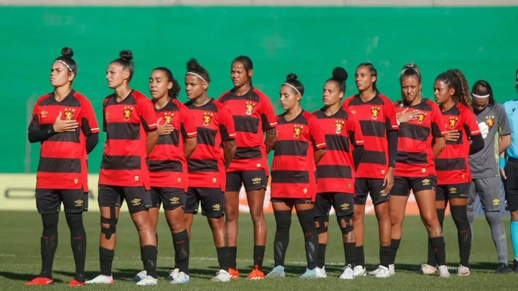 Jogadoras do Sport (Reprodução/Sandy James/Sport)