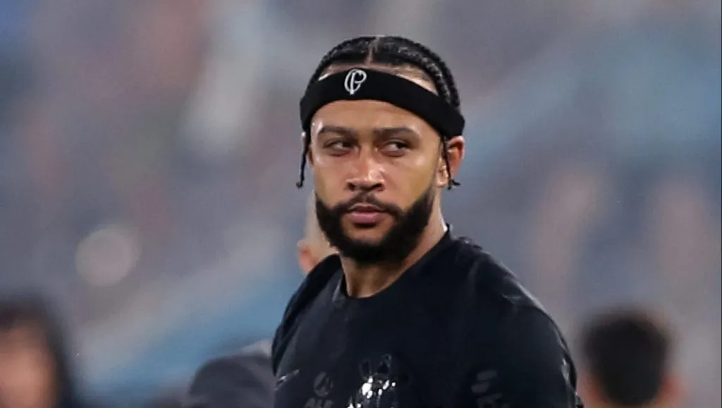 Memphis Depay, camisa 10 do Corinthians. (Photo by Daniel Jayo/Getty Images)