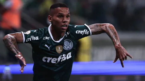 SP - Sao Paulo - 14/05/2022 - BRASILEIRO A 2022, PALMEIRAS X BRAGANTINO - Gabriel Garcia jogador do Palmeiras durante partida contra o Bragantino no estadio Arena Allianz Parque pelo campeonato Brasileiro A 2022. Foto: Ettore Chiereguini/AGIF