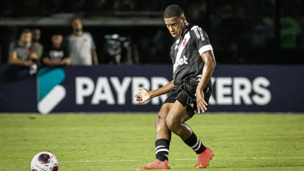 Lucas Eduardo atuando no Vasco em 2023  – Foto: Reprodução/CRVG