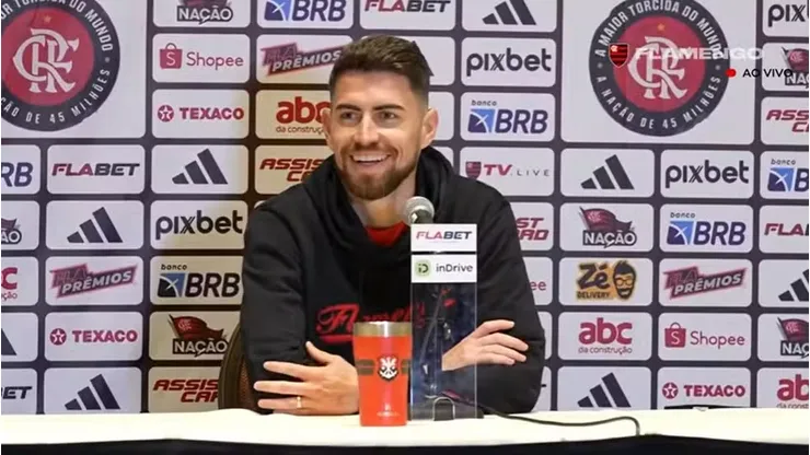 Jorginho Flamengo. Foto: Reprodução/FlamengoTV