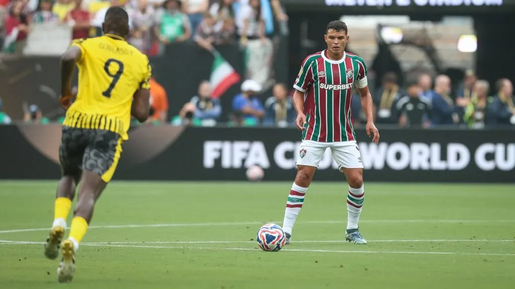 Thiago Silva contra o Borussia Dortmund. Foto: Marcelo Gonçalves/FFC