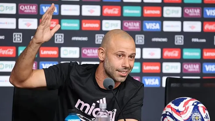Javier Mascherano, técnico do Inter Miami — Foto: Alex Grimm/Getty Images