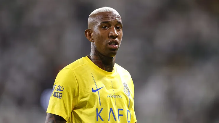 RIYADH, SAUDI ARABIA - SEPTEMBER 22: Talisca of Al-Nassr Club looks on during the Saudi Pro League match between Al- Nassr and Al-Ahli at King Saud University Stadium on September 22, 2023 in Riyadh, Saudi Arabia. (Photo by Francois Nel/Getty Images)