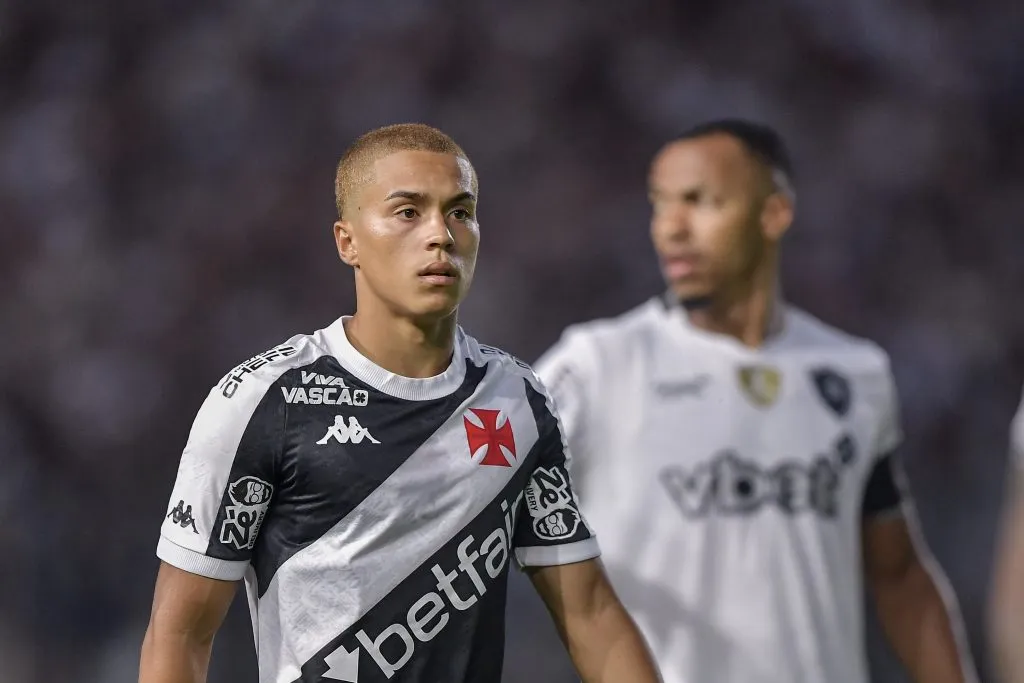 Zuccarello jogador do Vasco durante partida contra o Botafogo pelo campeonato Carioca 2025. Foto: Thiago Ribeiro/AGIF
