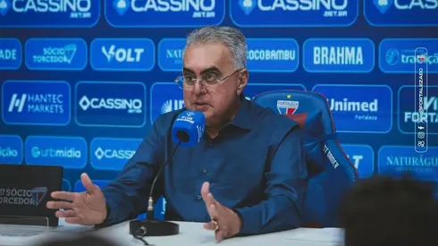 Sérgio Papellin, diretor de futebol do Fortaleza — Foto: Leonardo Moreira/FortalezaEC