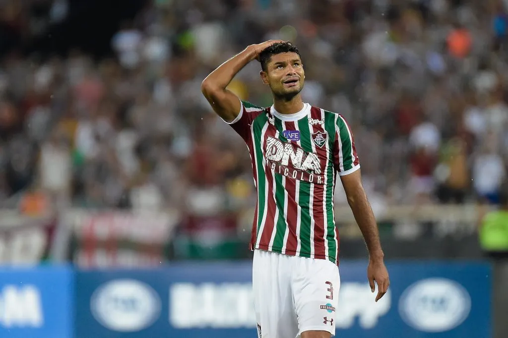 Gum durante partida contra o Nacional (URU) na Sul-Americana de 2018. Foto: Thiago Ribeiro/AGIF