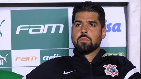 Antonio Oliveira tecnico do Corinthians durante partida contra o Palmeiras no estadio Arena Allianz Parque pelo campeonato Brasileiro A 2024.
