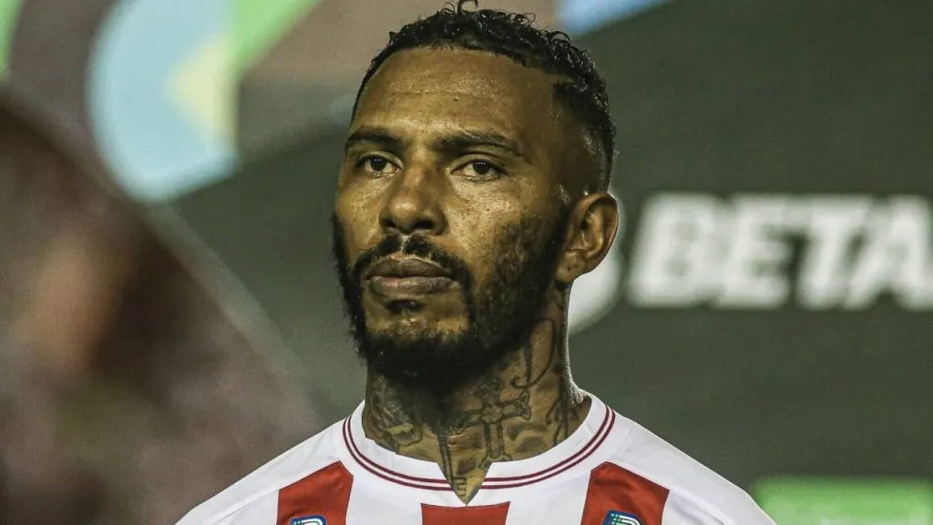 Última partida oficial de Paulo Miranda foi no dia 14 de abril de 2023, pelo Náutico. Foto: Tiago Caldas / Náutico