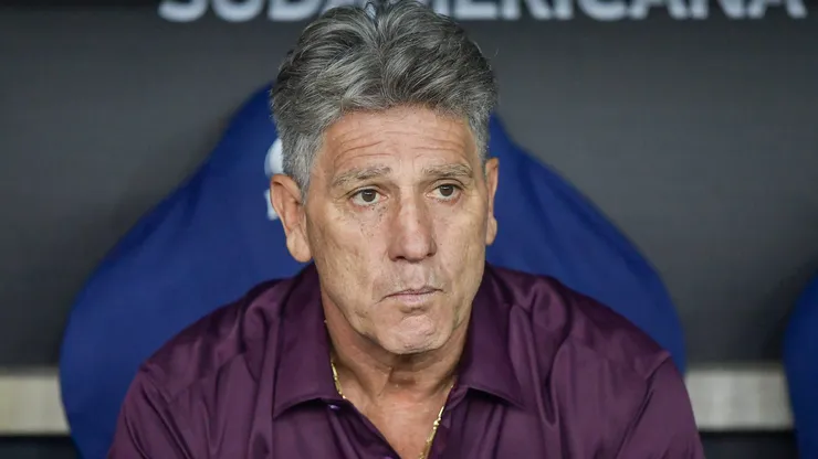 Renato durante confronto contra o Once Caldas na Sul Americana 2025.