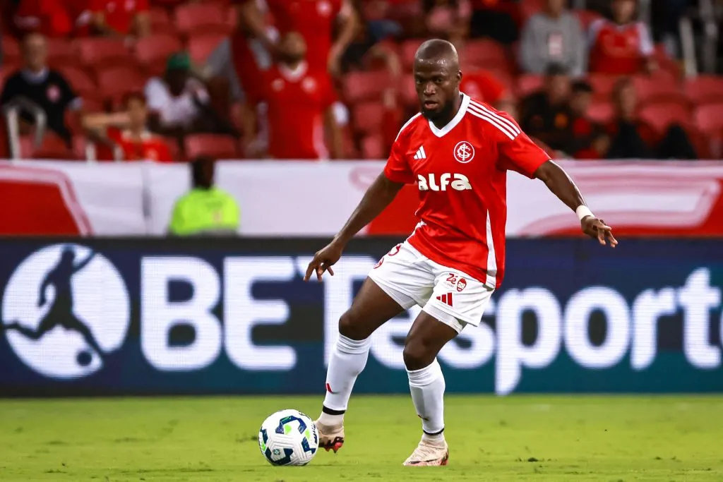 Enner Valencia em ação pelo Internacional. Foto: Maxi Franzoi/AGIF