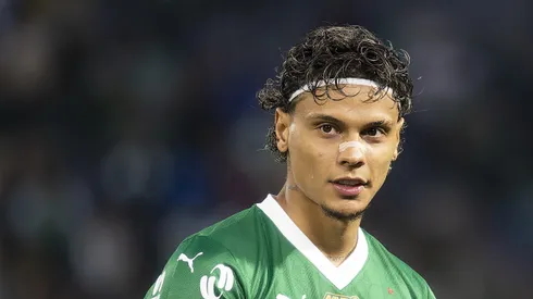 SP – BARUERI – 11/05/2025 – BRASILEIRO A 2025, PALMEIRAS X SAO PAULO – Richard Rios jogador do Palmeiras durante partida contra o Sao Paulo no estadio Arena Barueri pelo campeonato Brasileiro A 2025. Foto: Anderson Romao/AGIF