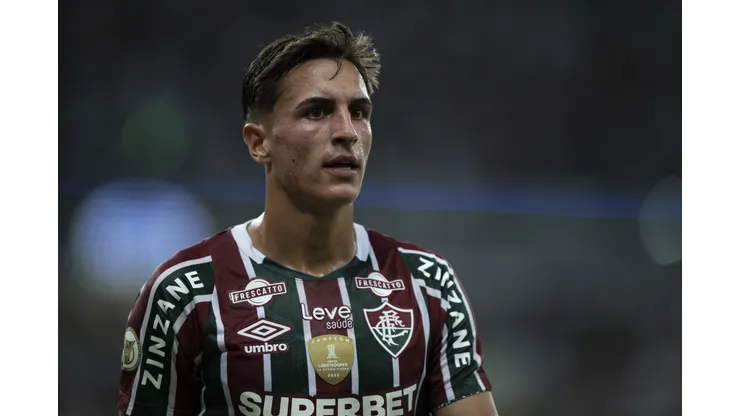 Bernal durante confronto contra o Criciúma no Brasileirão 2024.