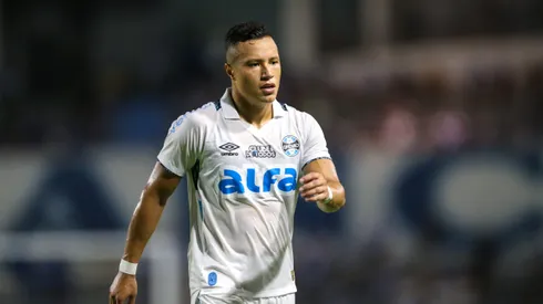 Marlon, do Grêmio, durante jogo com o CSA, pela Copa do Brasil 2025. Foto: Marlon Costa/AGIF