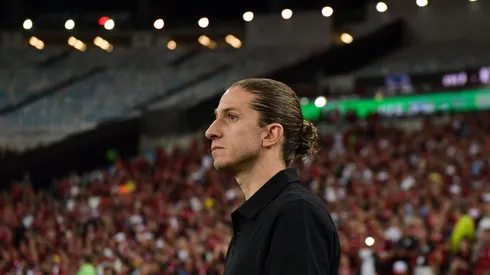 Filipe Luís, técnico do Flamengo (3). Thiago Ribeiro/AGIF